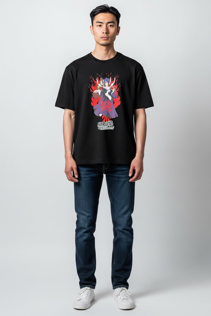 Playerytees Naruto Shippuden Anime Design T-Shirt