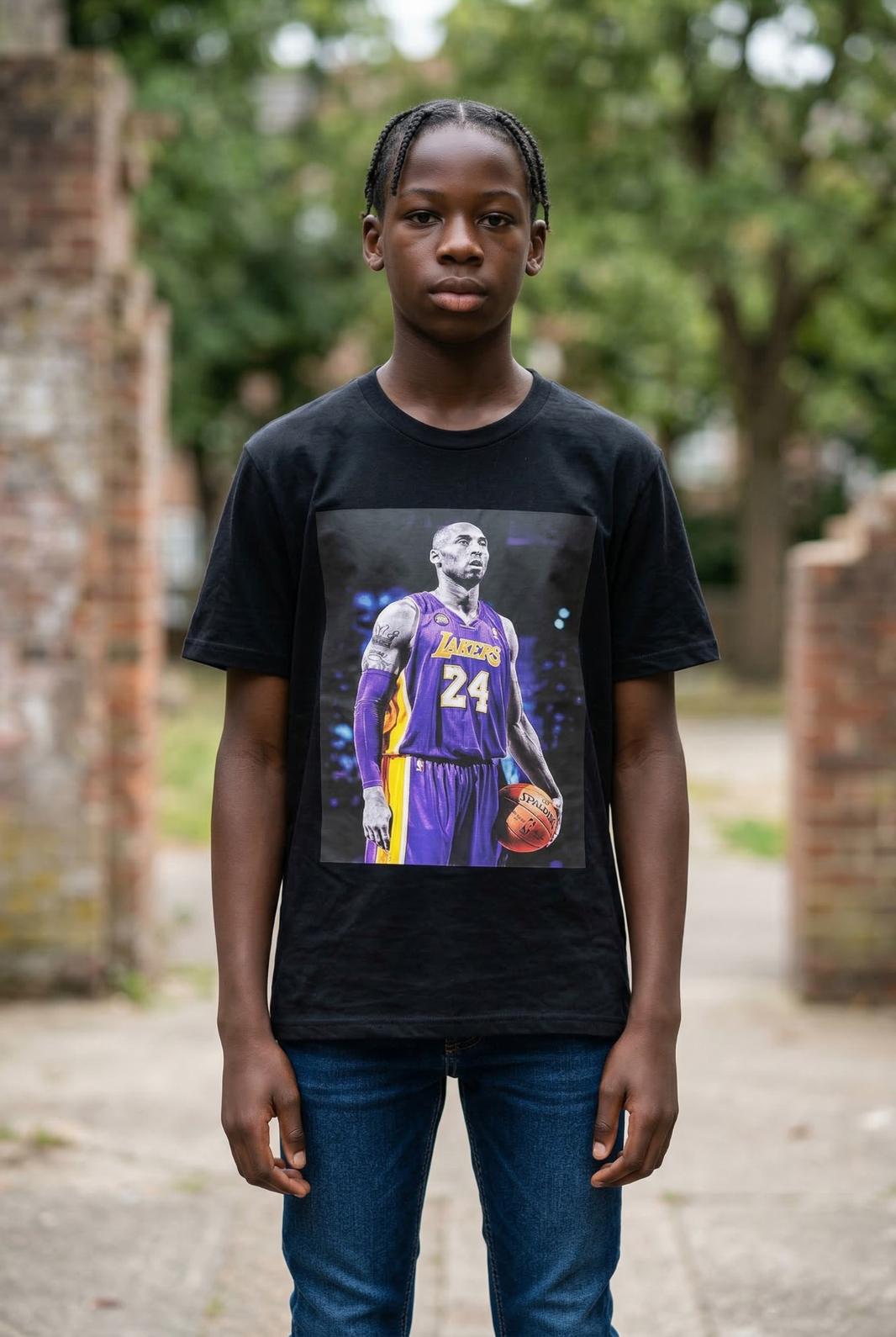 Pro Club Kobe Bryant Lakers Tribute Kids T-Shirt