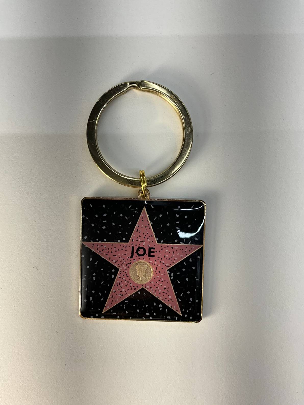 Joe Star Keychain – Hollywood Walk of Fame Inspired