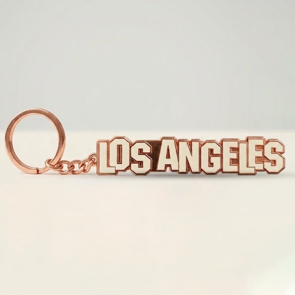 Los Angeles License Plate – Keychain