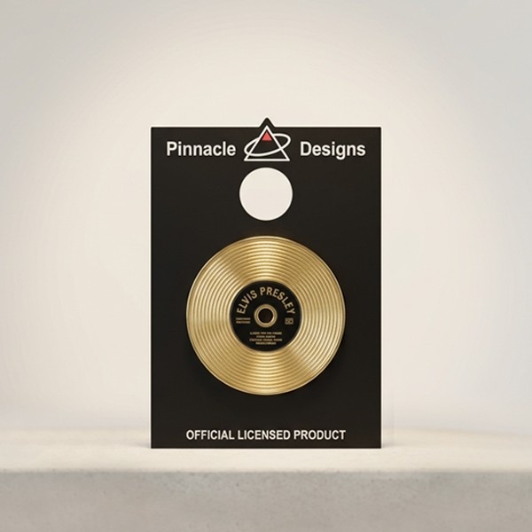 Elvis Presley Keychain – California License Plate Style